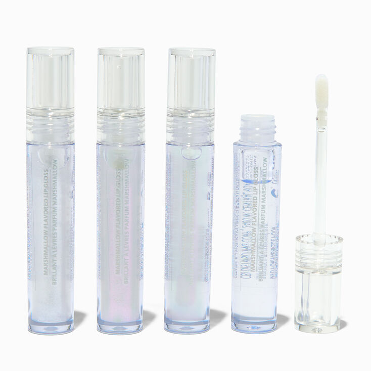 Marshmallow Glazed Lip Gloss Set - 4 Pack,