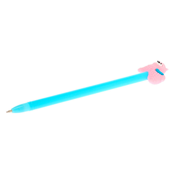 Silicone Llama Topper Pen - Blue,