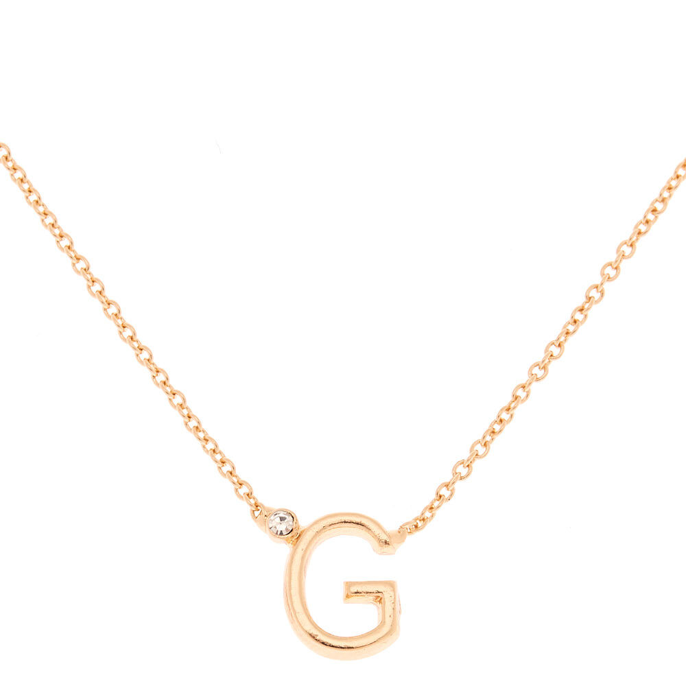 Mini Initial G Necklace - New Arrivals