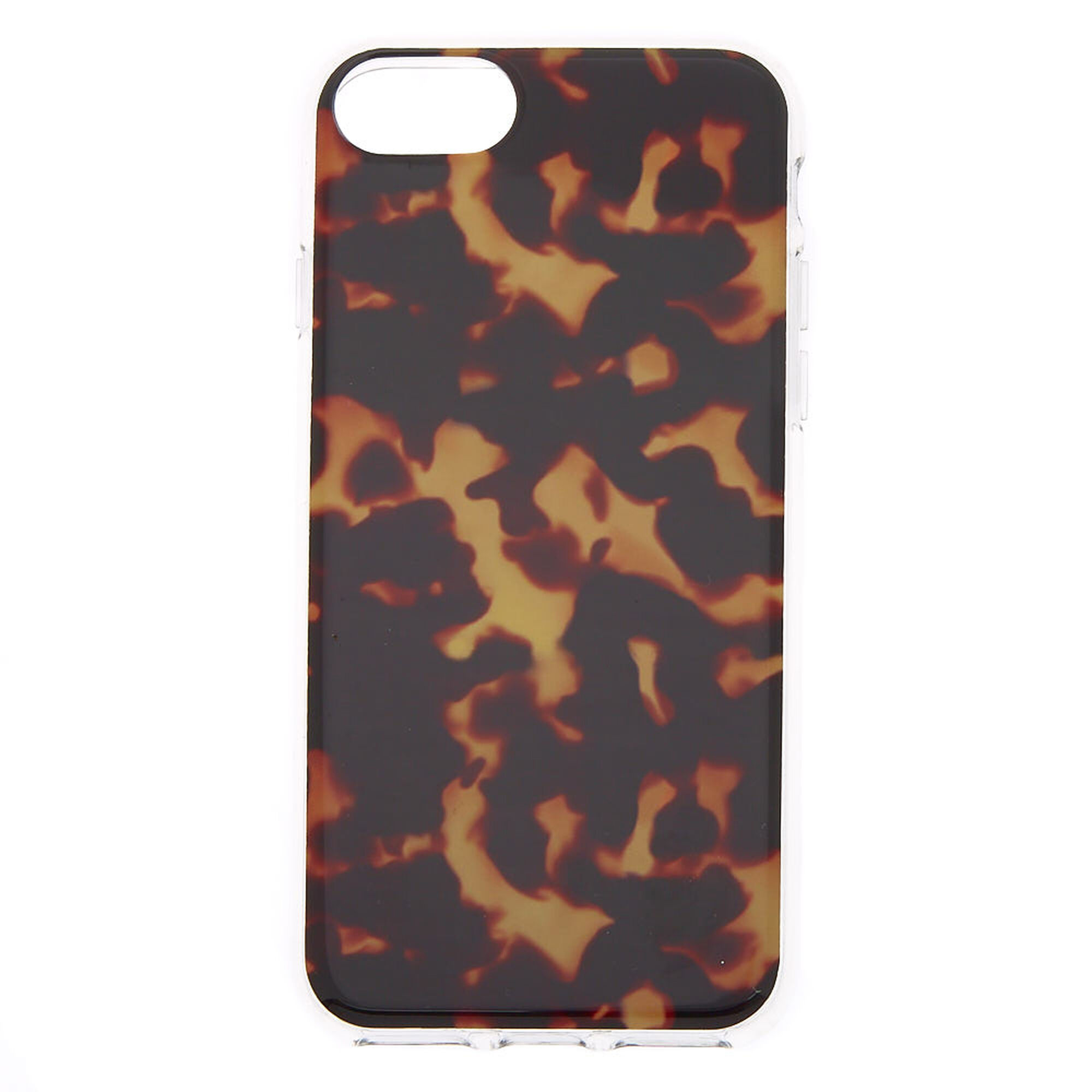 Brown Tortoiseshell Phone Case Fits Iphone 6 7 8 Se Claire S