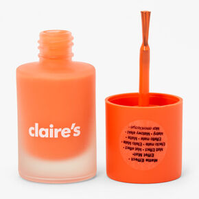 Matte Nail Polish - Orange,