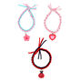 Mixed Metal 3mm Crystal Stud Earrings - 9 Pack,
