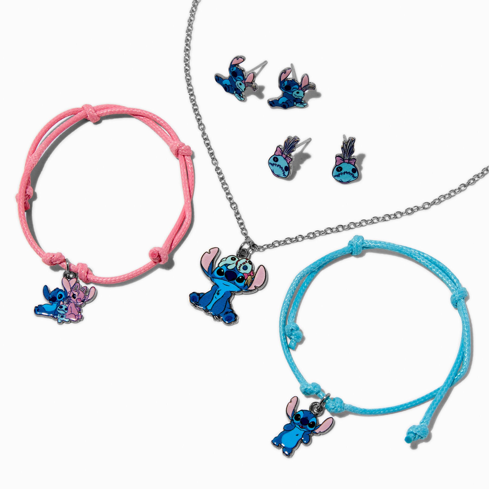 Disney Stitch Claire's Exclusive BFF Jewelry Set - 5 Pack,