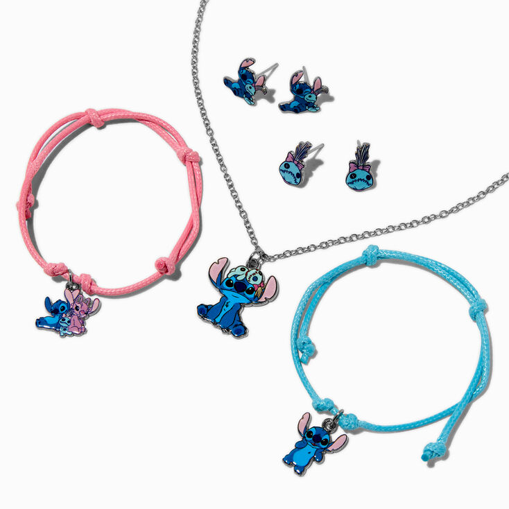 Disney Stitch Claire&#39;s Exclusive BFF Jewelry Set - 5 Pack,
