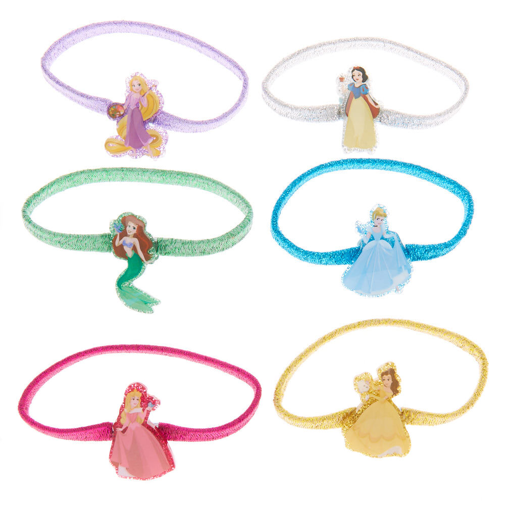 ®Disney Princess Glitter Hair Bobbles – 6 Pack,