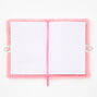 Giant Initial Furry Lock Diary - L,