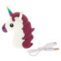 Batterie externe licorne MojiPower&reg; - Blanc,