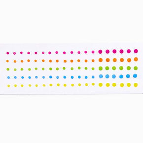 Neon Matte Circle Skin Gems,