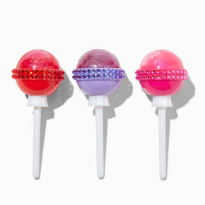 Lollipop Lip Gloss Wand Set - 3 Pack,