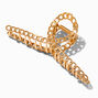 Gold Chain Link Metal Hair Claw,