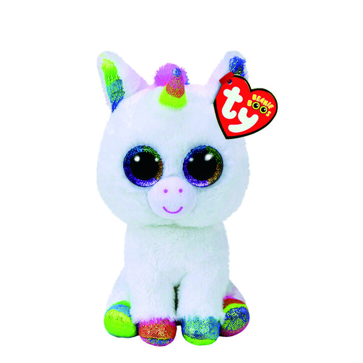 Ty Beanie Boo Small Pixy The Unicorn Soft Toy,
