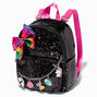 Jojo Siwa&trade; Black Sequin Charm Backpack,