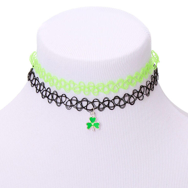 St. Patrick&#39;s Day Choker Necklaces - 2 Pack,