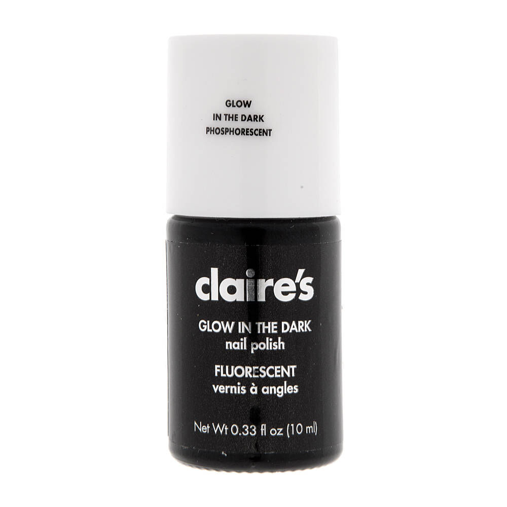 white glow in the dark nail polish