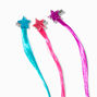 Claire&#39;s Club Jeweled Stars Faux Hair Snap Hair Clips - 6 Pack,