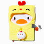 Chicken Hoodie Duck Lock Diary,