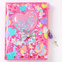 Shaker Sweets Lollipop Lock Diary - Pink,
