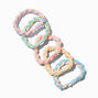 Claire&#39;s Club Braided Pastel Hair Ties - 6 Pack,