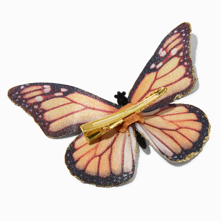 Monarch Butterfly Barrette Clip,