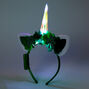 Light Up Irish Unicorn Headband - Green,