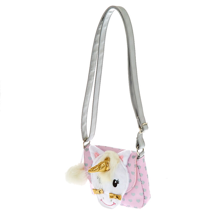 Sac &agrave; bandouli&egrave;re Ariella la licorne du Club&nbsp;Claire&#39;s,