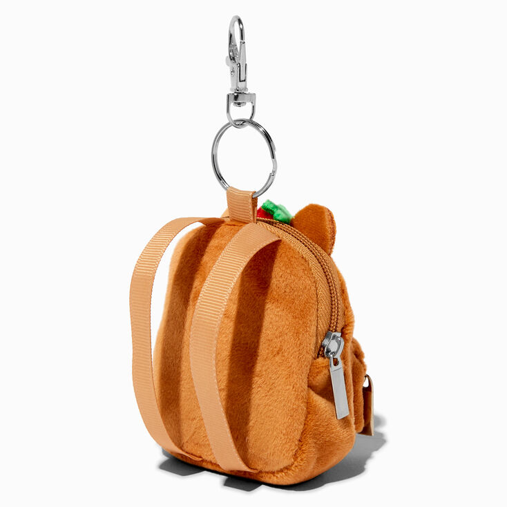 Capybara Mini Backpack Keychain,
