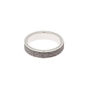 Silver Glitter Midi Ring,