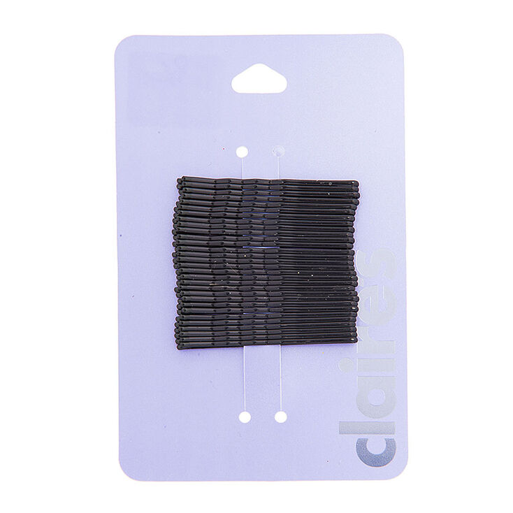 Bobby Pins - Black, 30 Pack,