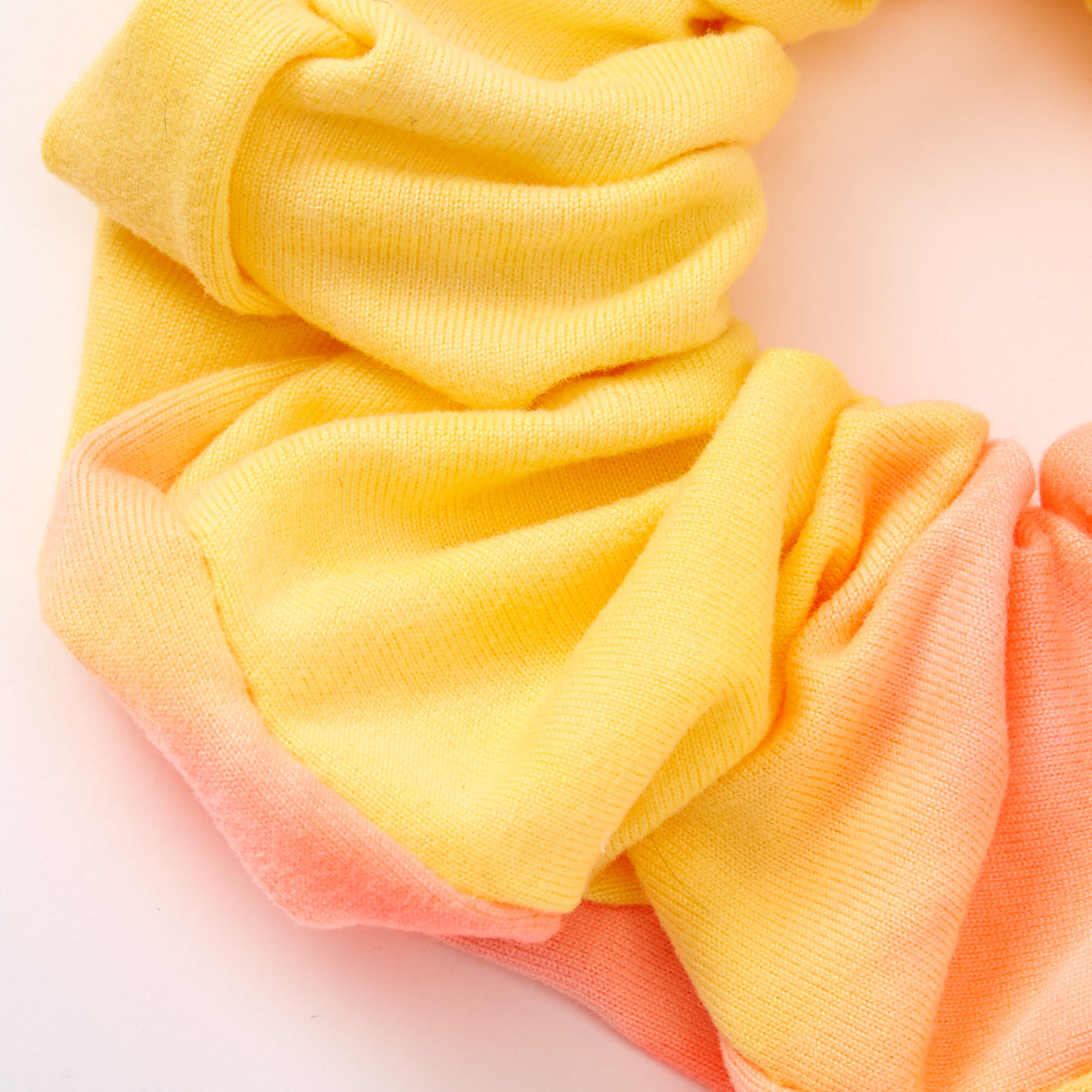 Medium Sunset Tie Dye Hair Scrunchie,