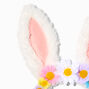 Spring Daisies Plush Bunny Ears Headband,