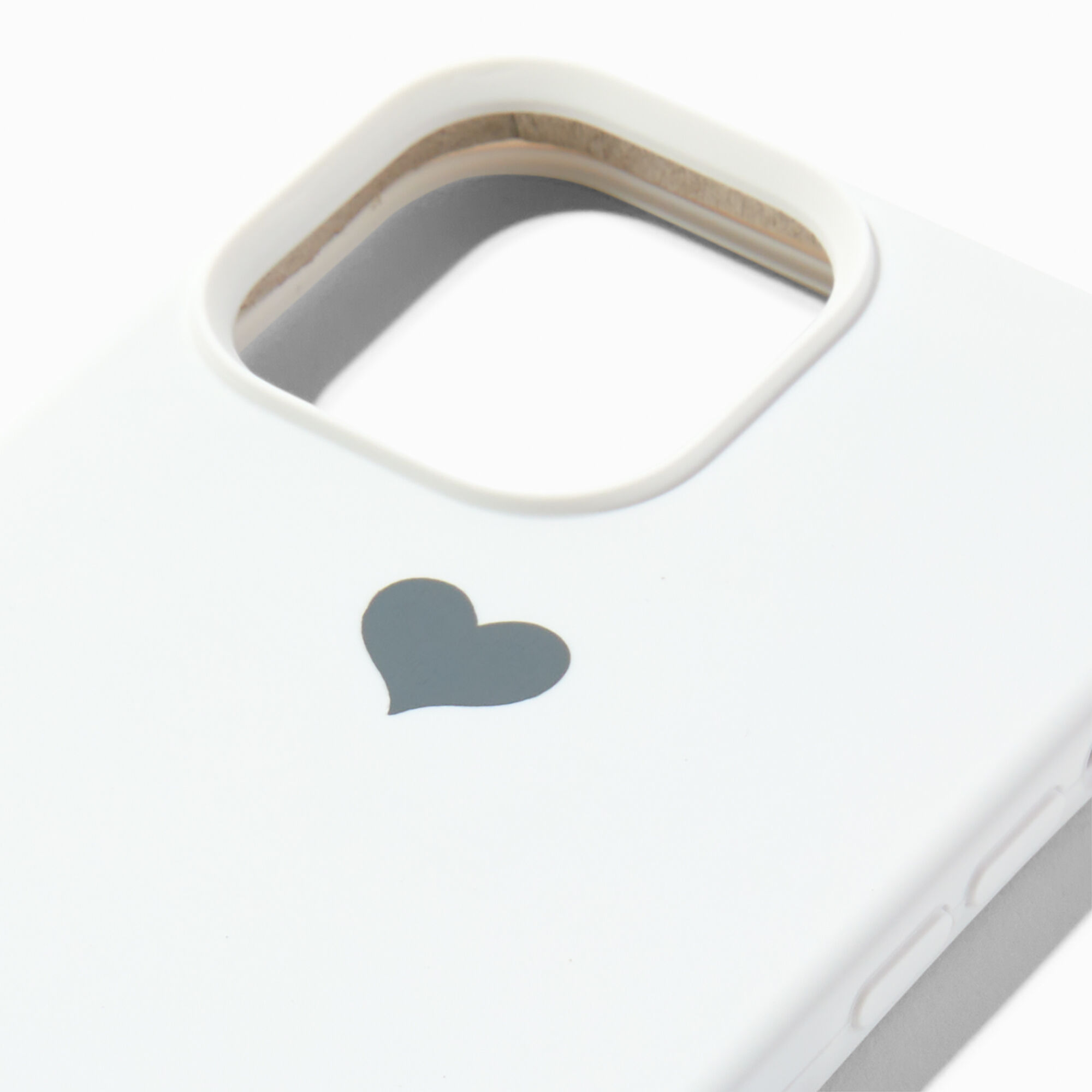 White Heart Phone Case - Fits iPhone® 13 Pro Max,