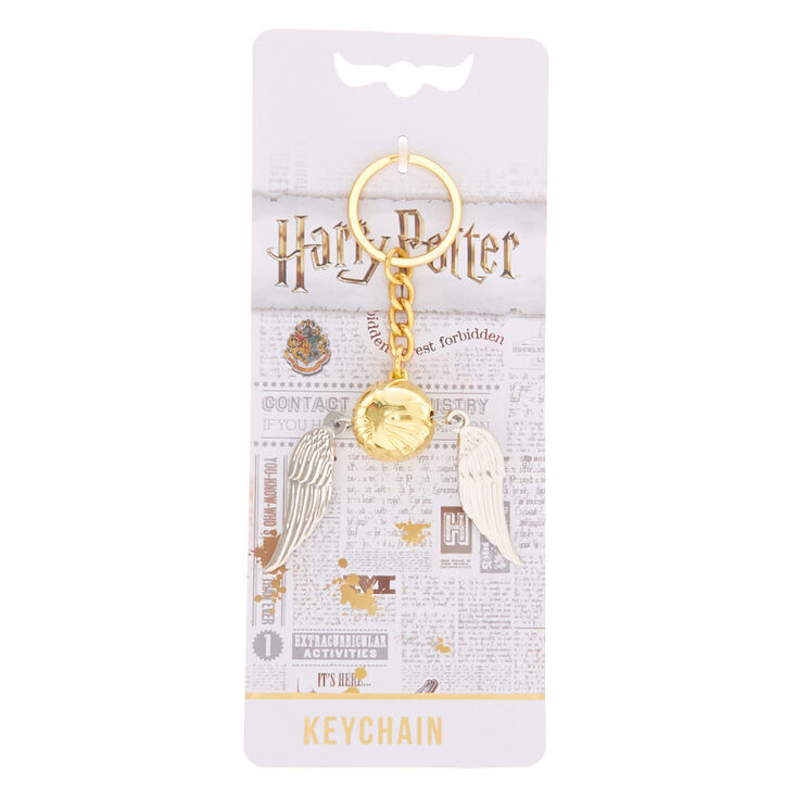 Harry Potter&trade; Flying Golden Snitch Keychain,