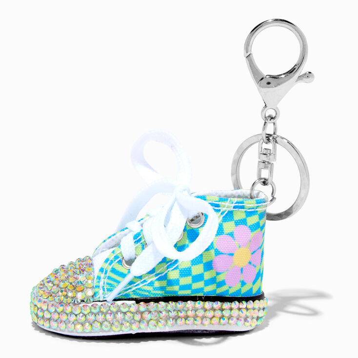 Groovy Daisy Shoe Keychain,