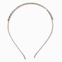 Rose Gold-tone Cubic Zirconia Headband,