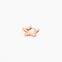 Rose Gold 18G Embellished Star Helix Hoop Earring,