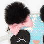 Claire&#39;s Club Glitter Panda Crossbody Bag,