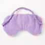 Pastel Tie Dye Plush Sleeping Mask,