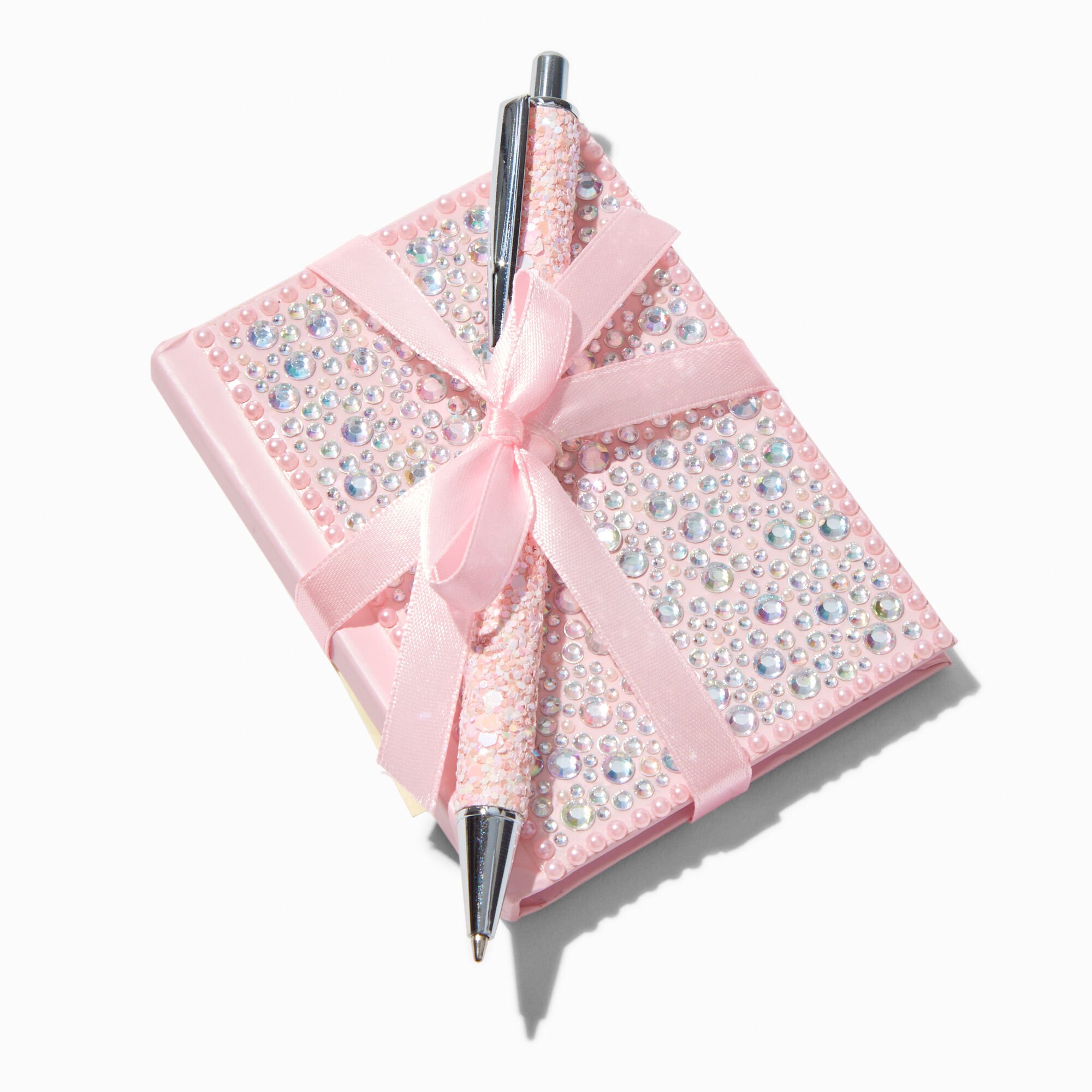 Pink Bling Mini Notebook & Pen Gift Set,