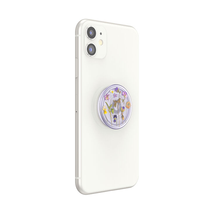 PopSockets&reg; Swappable PopGrip - PlantCore&trade; Purple Fields,