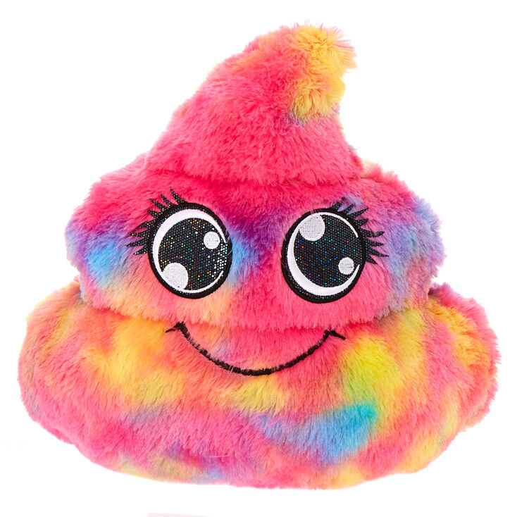 Emoji Poop Plush Pillow - Pink | Claire's US