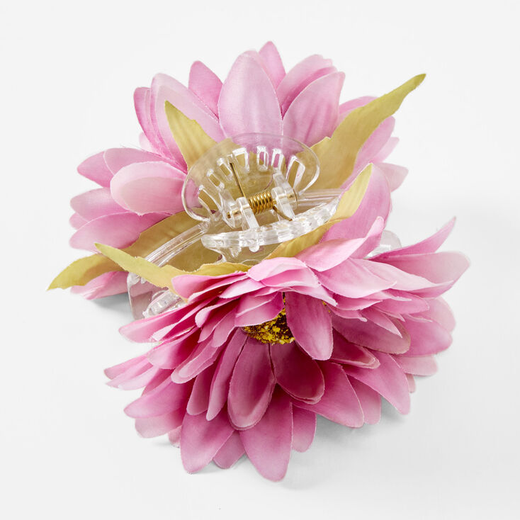 Pink Gerbera Daisy Hair Claw | Claire's US
