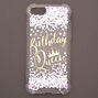 Birthday Queen Confetti Phone Case - Fits iPhone 6/7/8/SE,