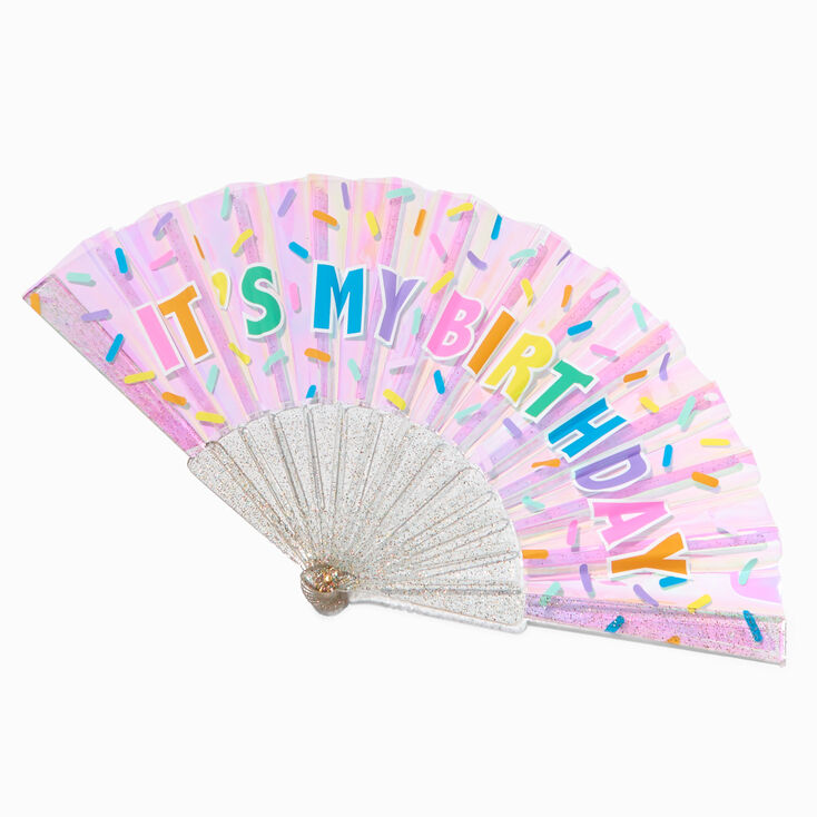 It&#39;s My Birthday Folding Fan,