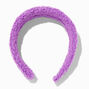 Purple Butterfly Sherpa Headband,