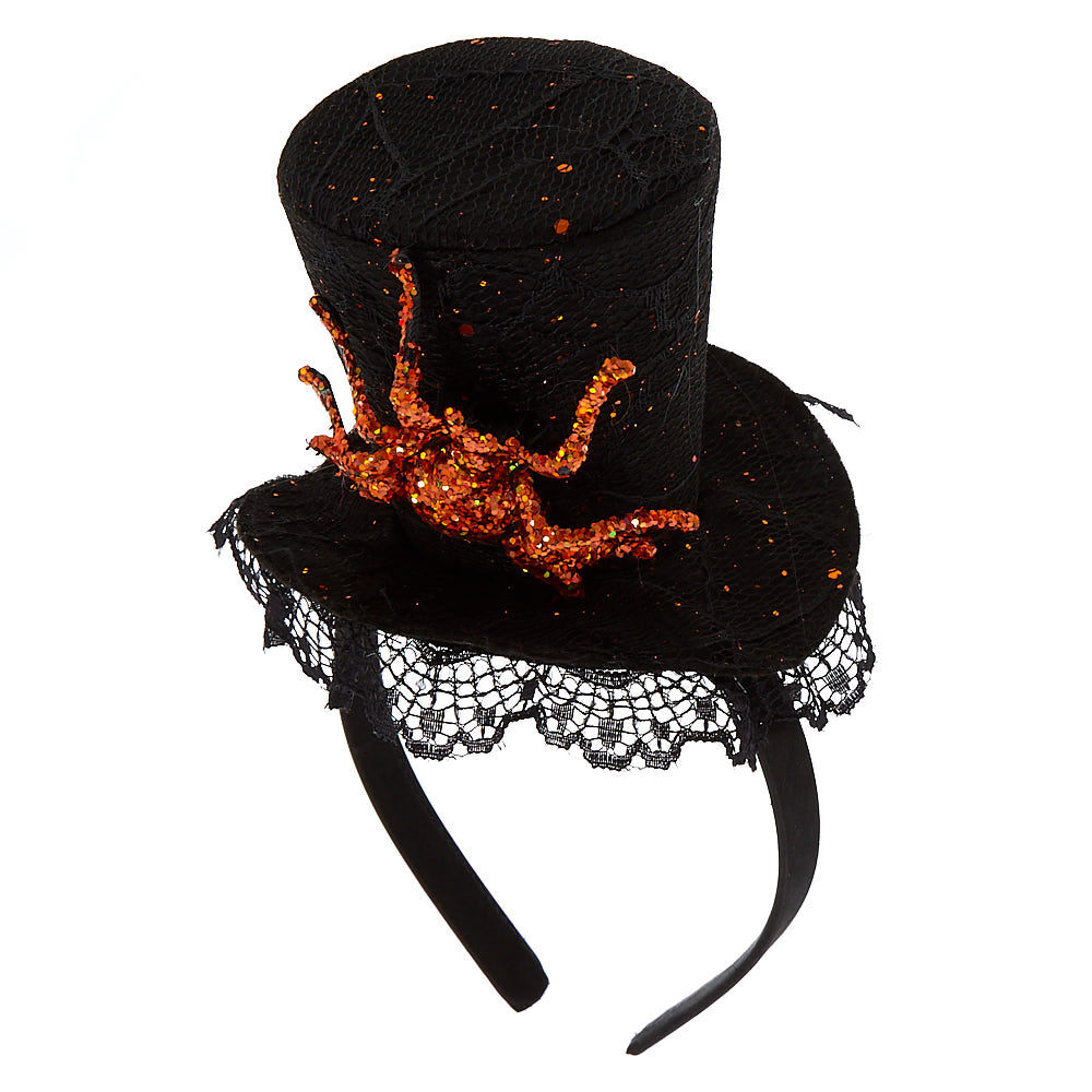black top hat headband