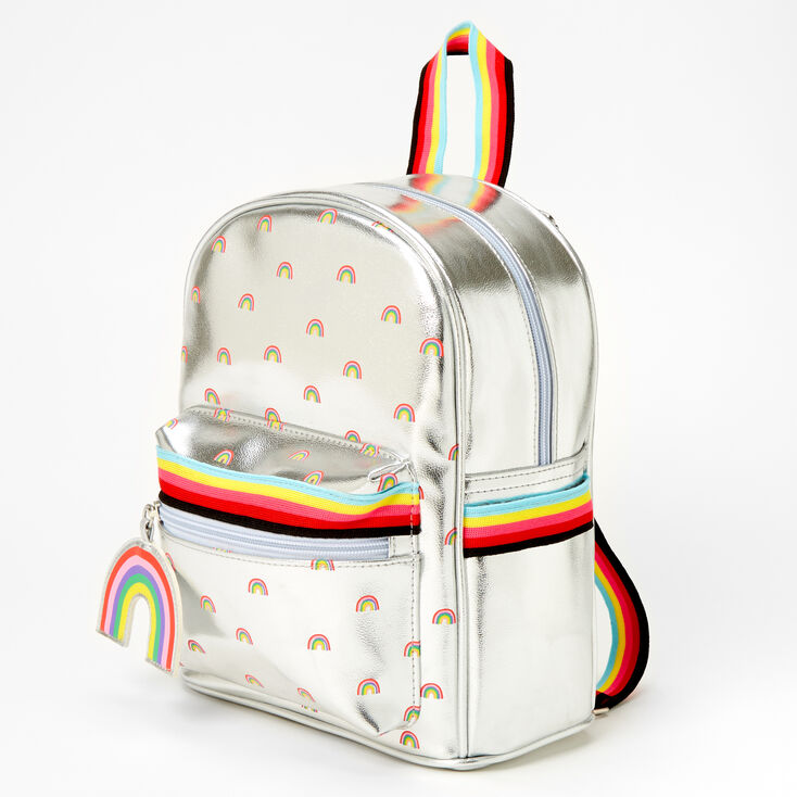 Rainbow Holographic Backpack,