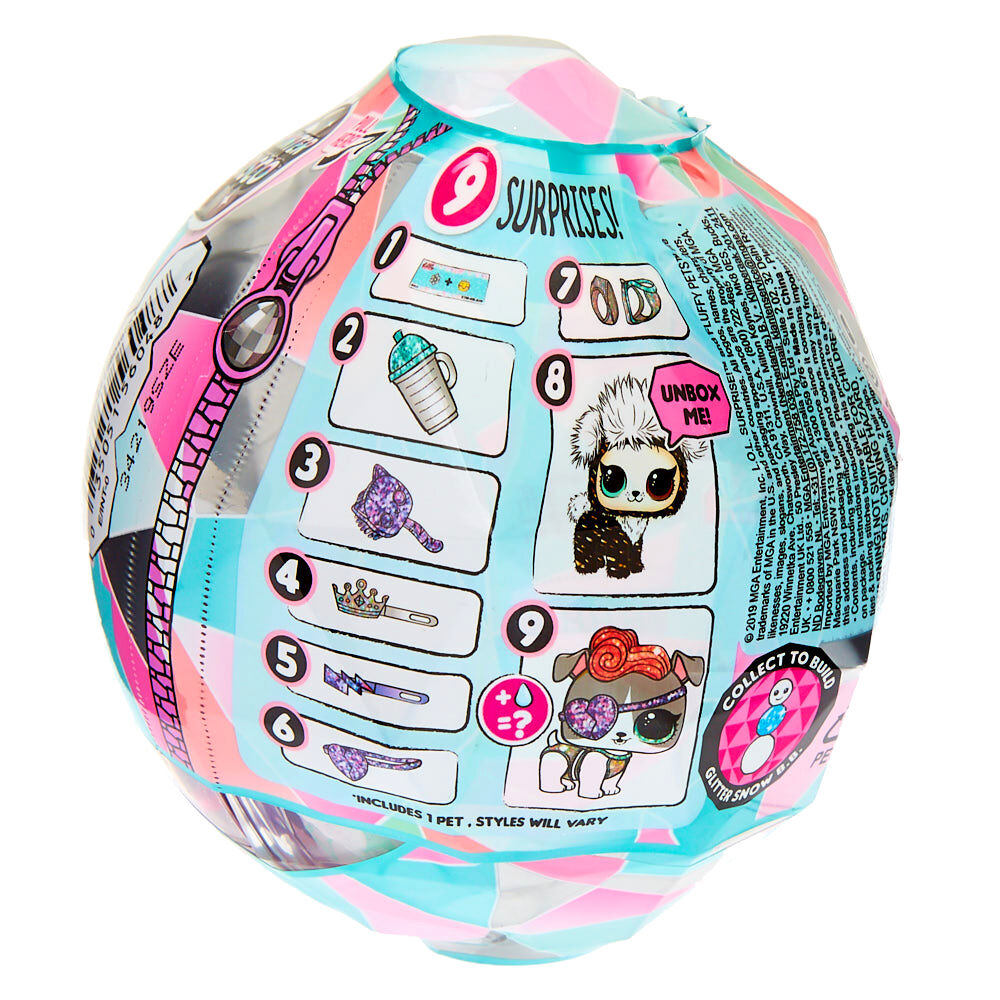 L.O.L Surprise Fluffy Pets Winter Disco Blind Bag Claire s