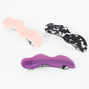 Zig Zag Hair Barrettes - 3 Pack,