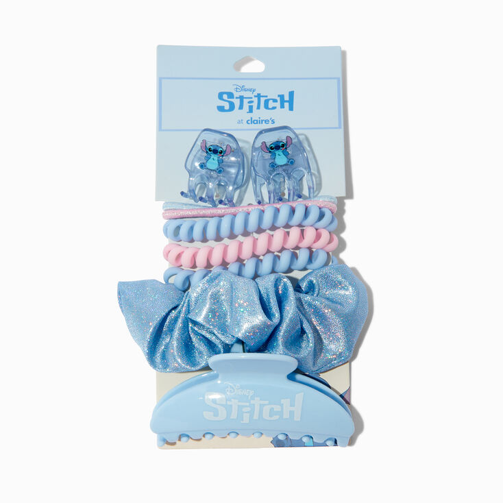 Disney Stitch Claire&#39;s Exclusive Multi Hair Set - 9 Pack,