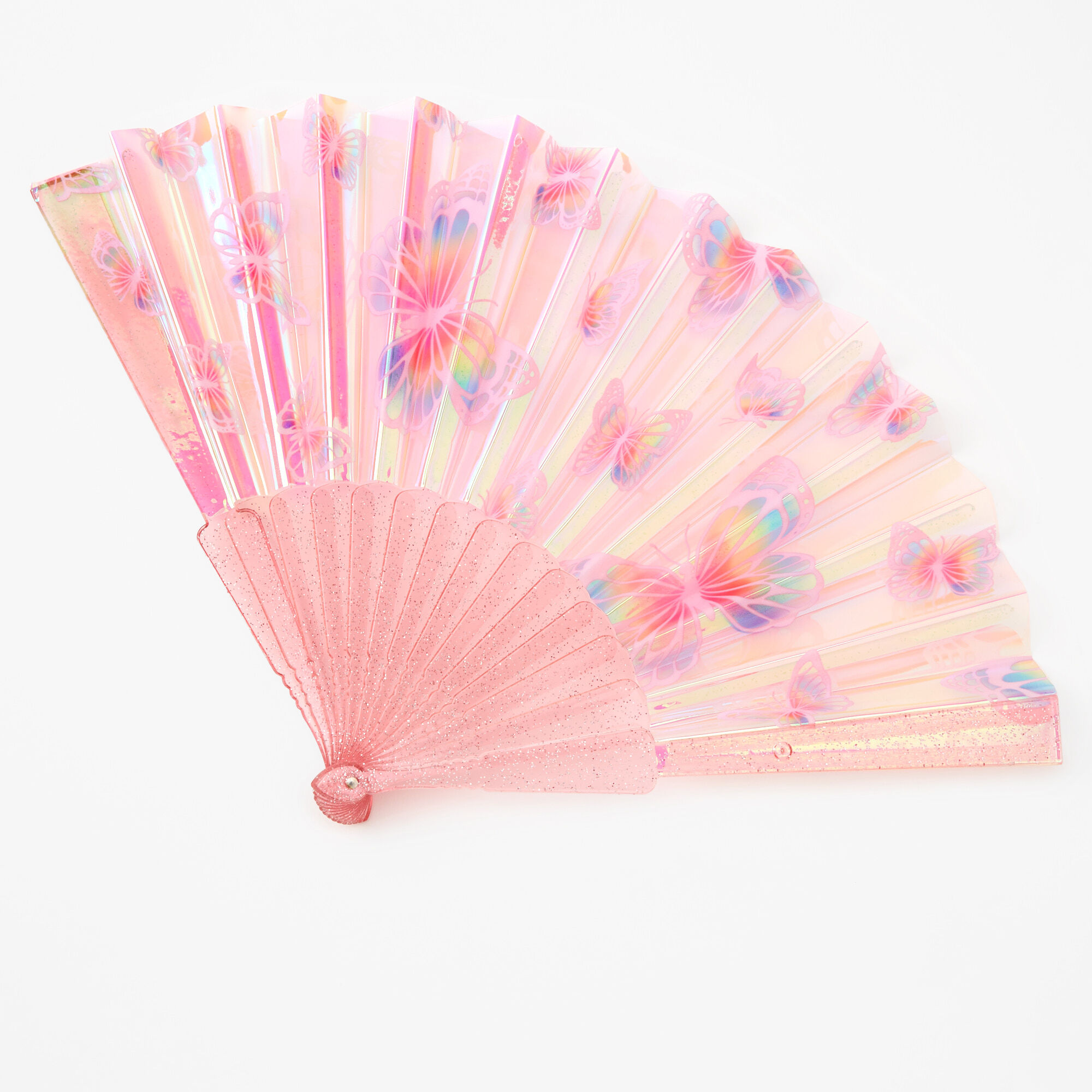 Pink hand fan store